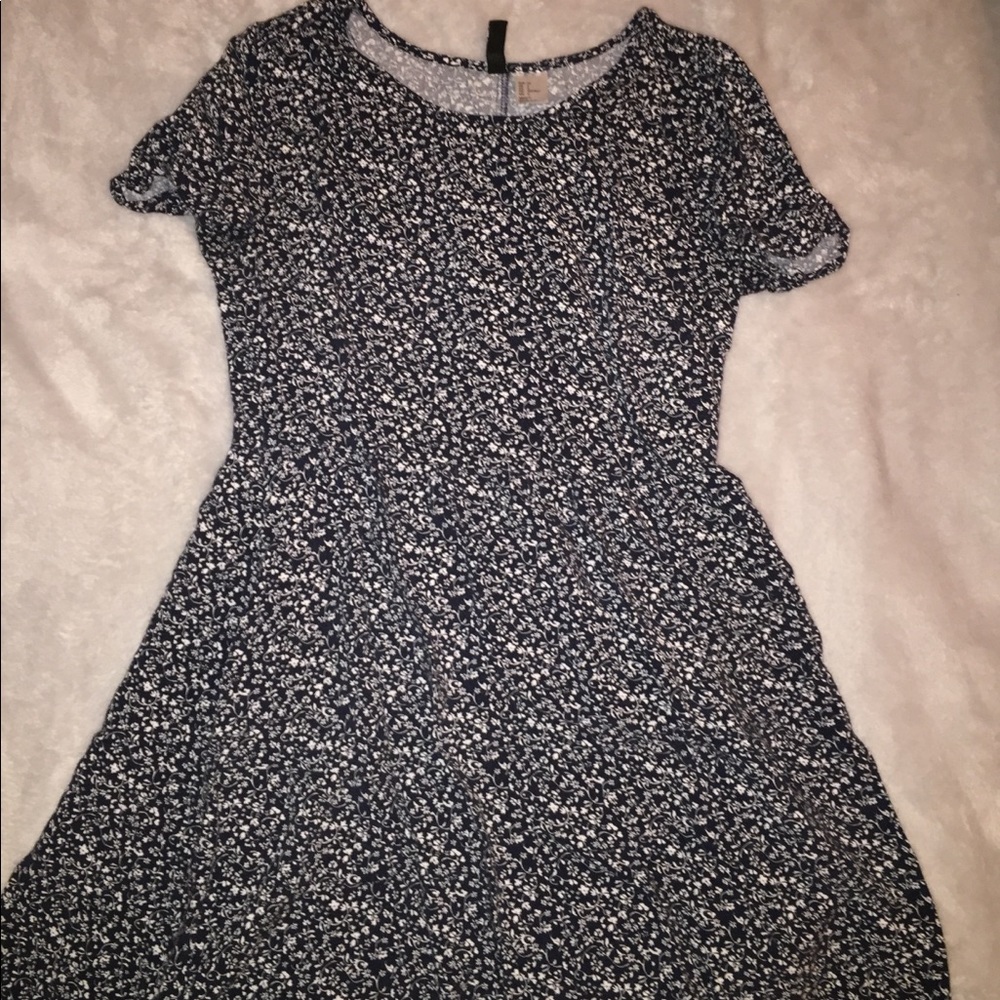 H&M Divided Floral Print Dress